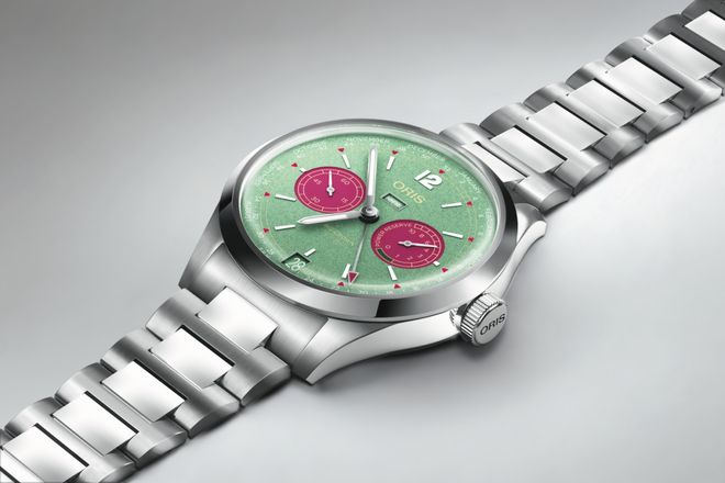 休闲钢表好看又实用戴上绝对“心里美”新表 芭乐配色10日动储这块全天候(图1) 休闲钢表好看又实用戴上绝对“心里美”新表 芭乐配色10日动储这块全天候(图1)